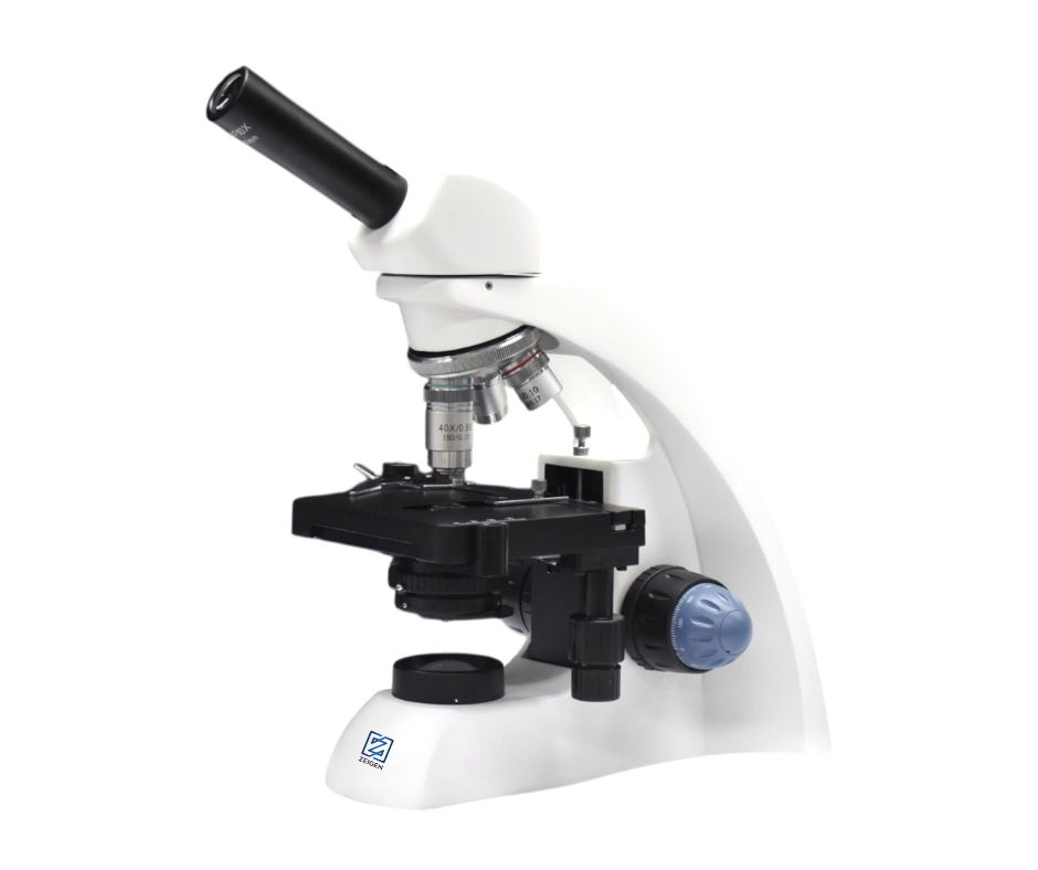 Microscopio biológico monocular