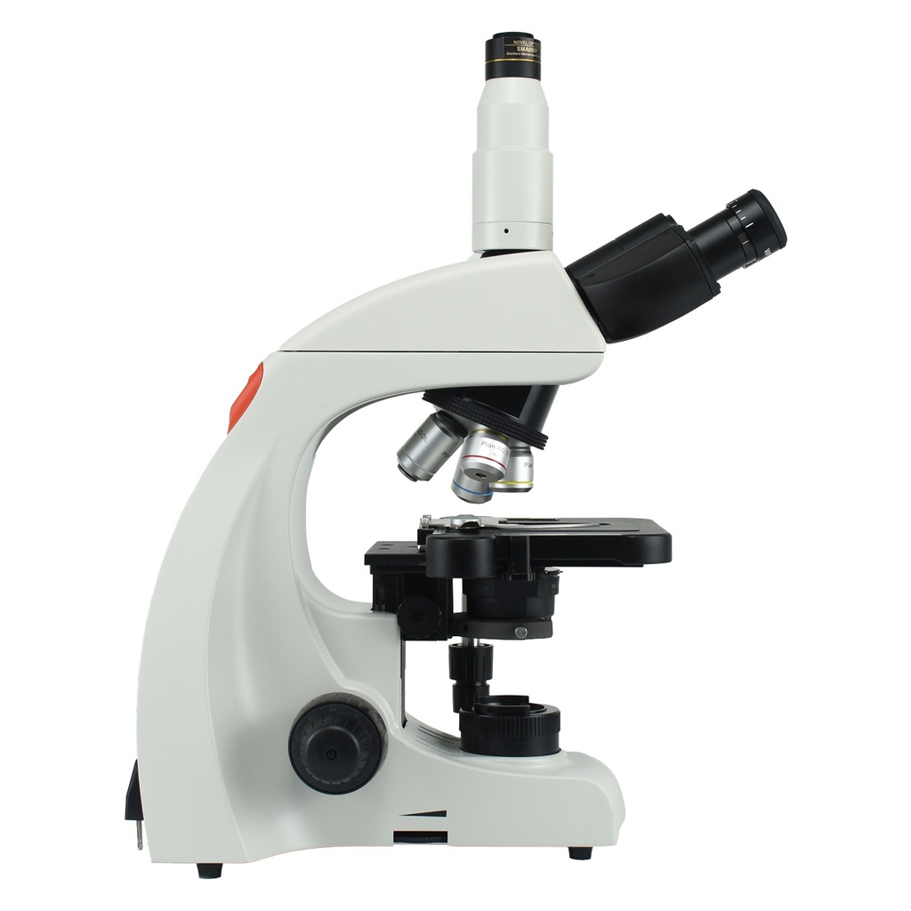 Microscopio biológico trinocular