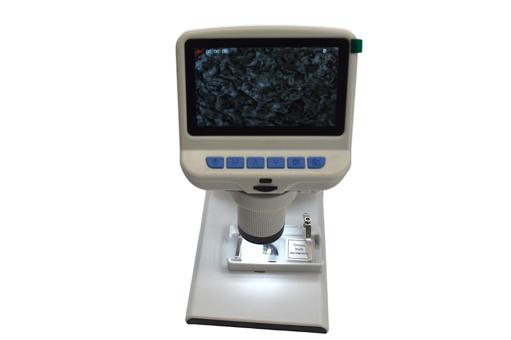 Microscopio infantil con pantalla