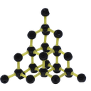 Estructura molecular diamante