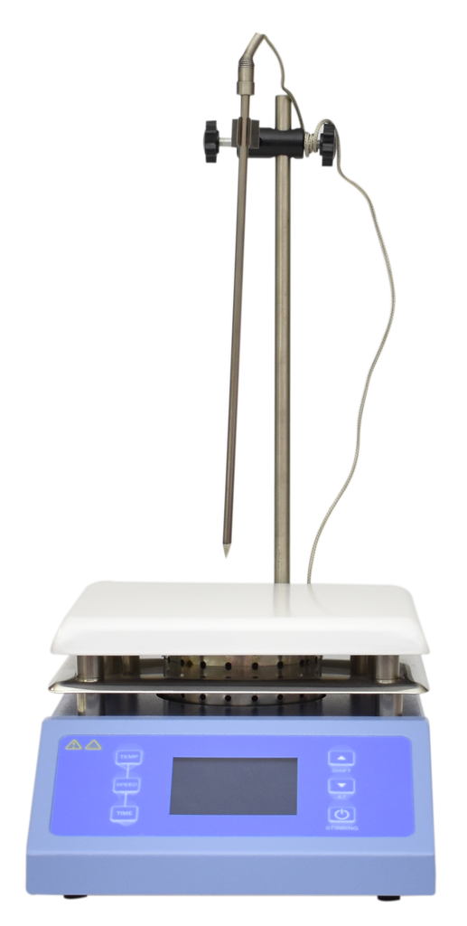 Agitador magnetico digital con charola de ceramica y calentamiento