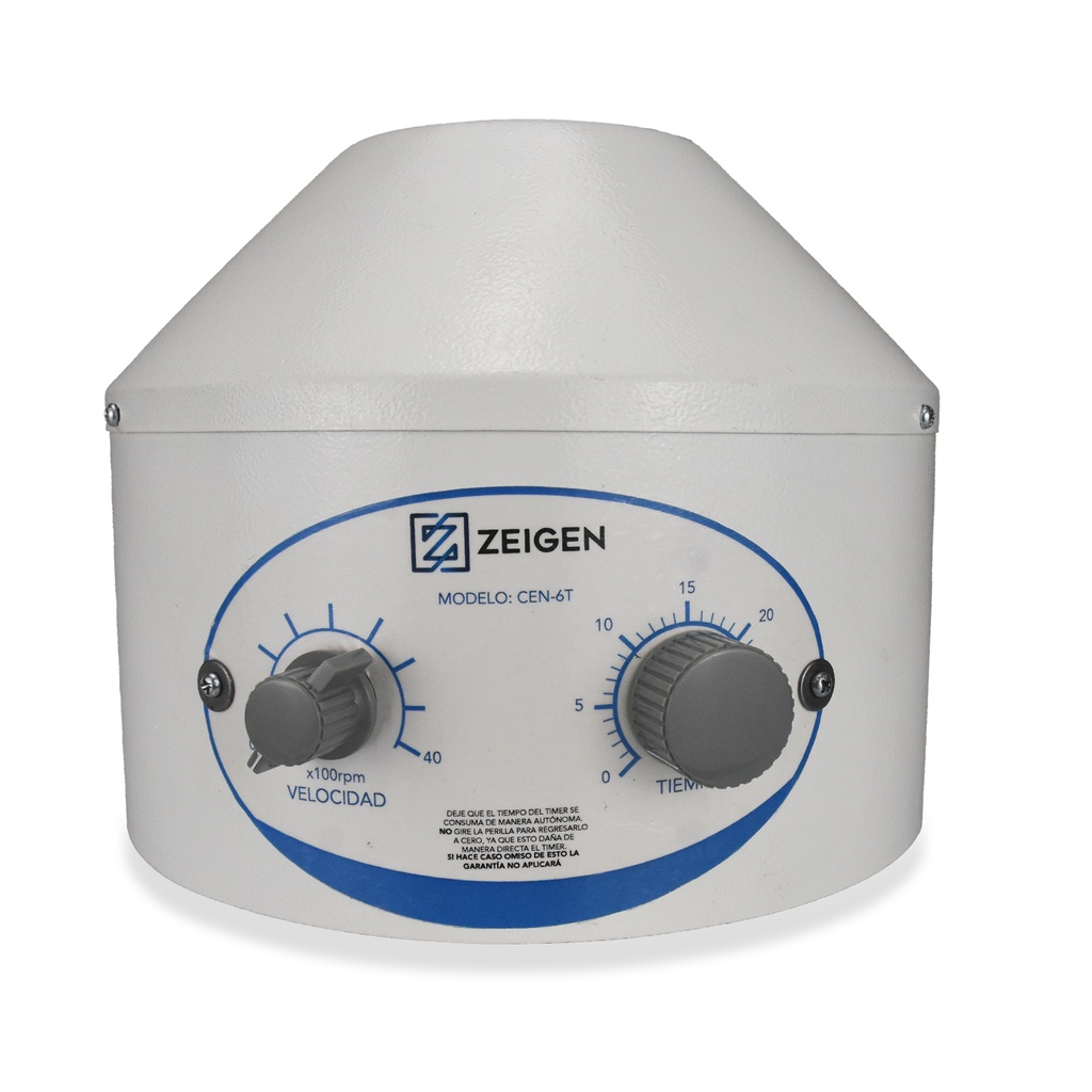 Centrifuga para la educacion de 6 tubos de 20 ml con timer integrado