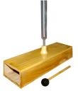 Caja de resonancia con diapasón