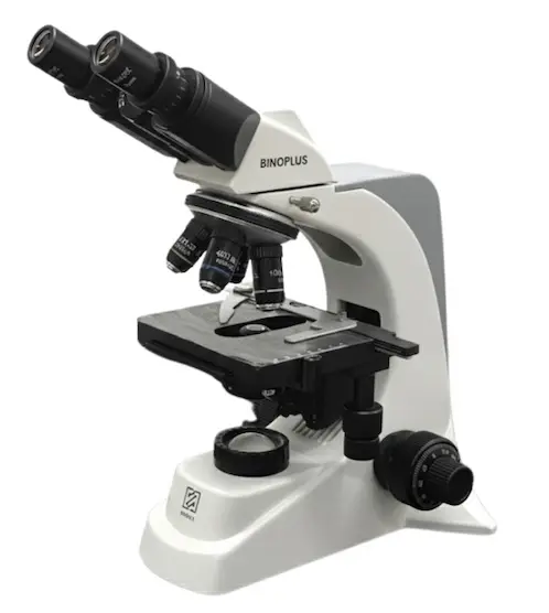 Microscopio biologico binocular