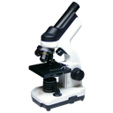 Microscopio biológico monocular con cámara digital