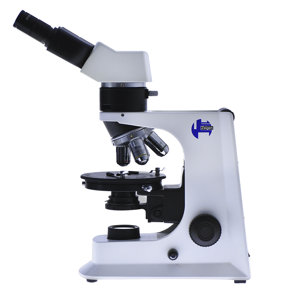 Microscopio petrografico binocular