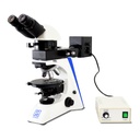 Microscopio petrografico triocular