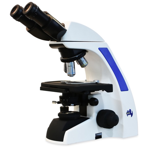 Microscopio binocular biologico plan acromatica al infinito