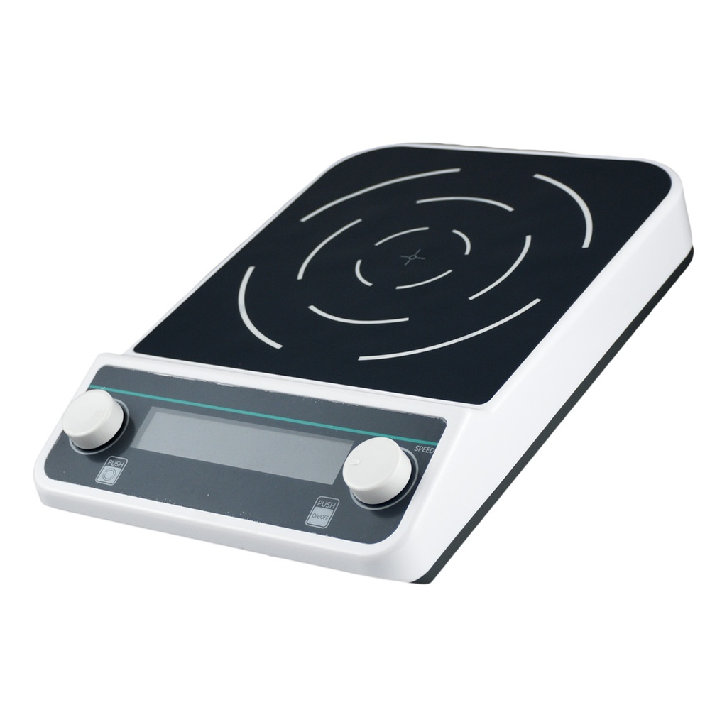 Agitador magnético para 10 litros, agitación para adelante y hacia atrás, para la educación