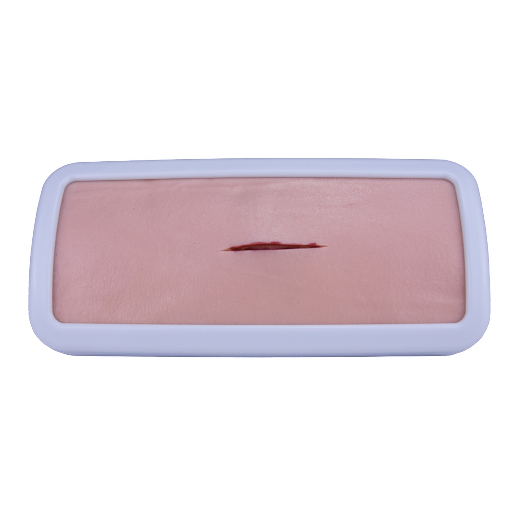Modelo profesional de piel para prácticas de suturas