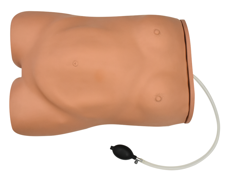 Simulador de examen de maternidad y auscultacion