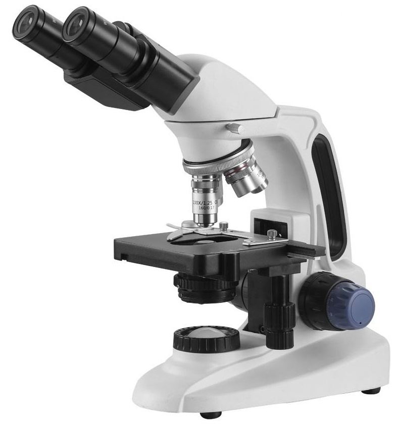 Microscopio biológico binocular