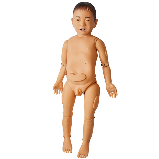 Maniquí de enfermería completo de niño (2 años)