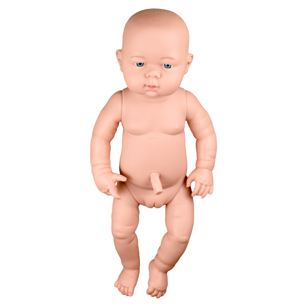 Bebé femenino para entrenamiento con cordón umbilical