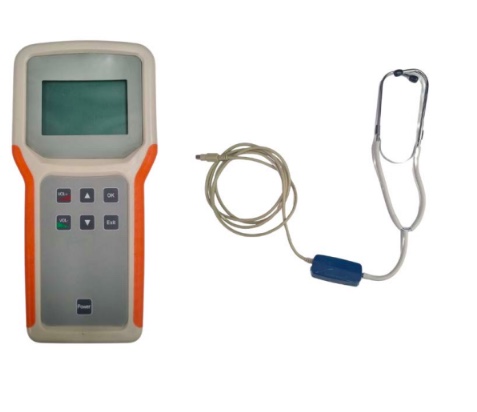 Simulador de estetoscopio, ritmos cardíacos, pulmonares, abdominales y vasculares