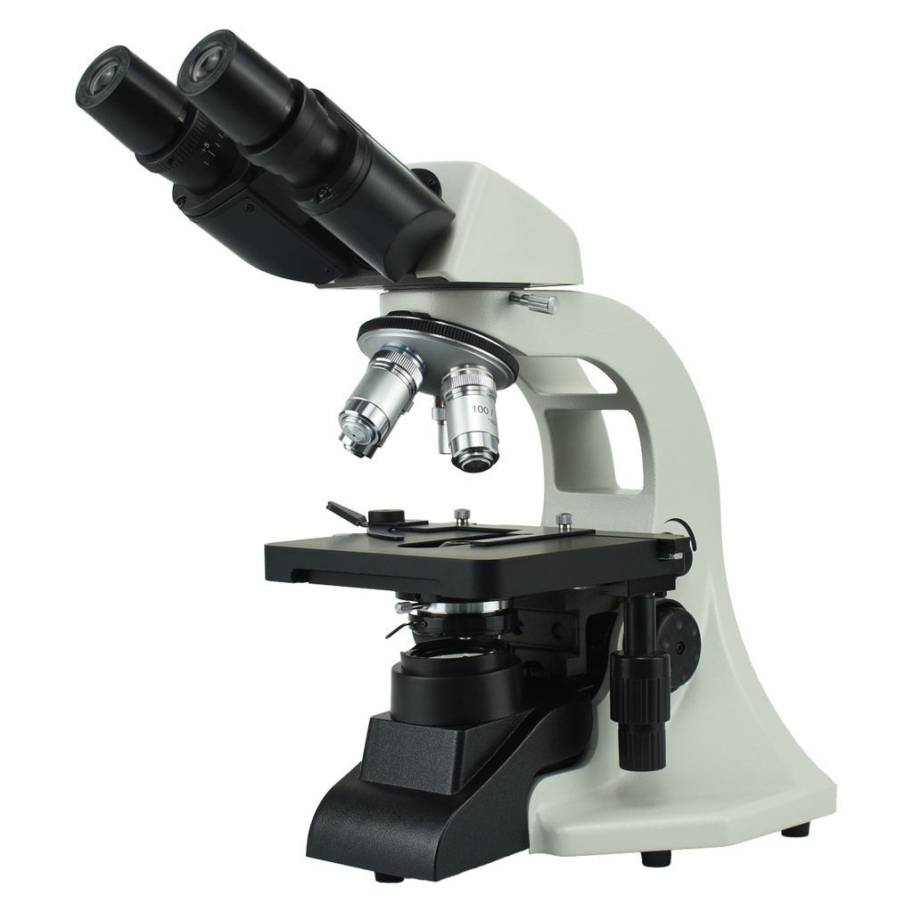 Microscopio biológico binocular