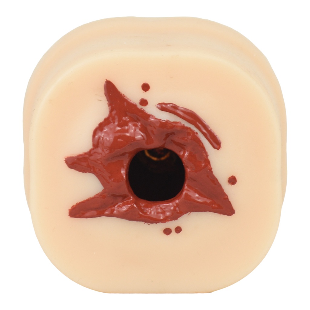 Simulador de herida hemostática para empaquetamiento