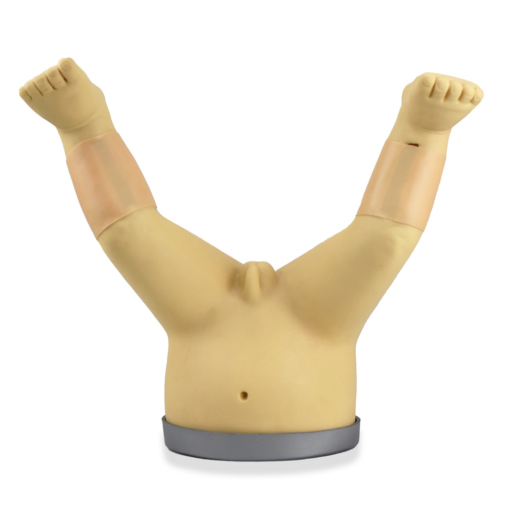 Simulador infantil de inyección avanzado en la médula ósea masculino