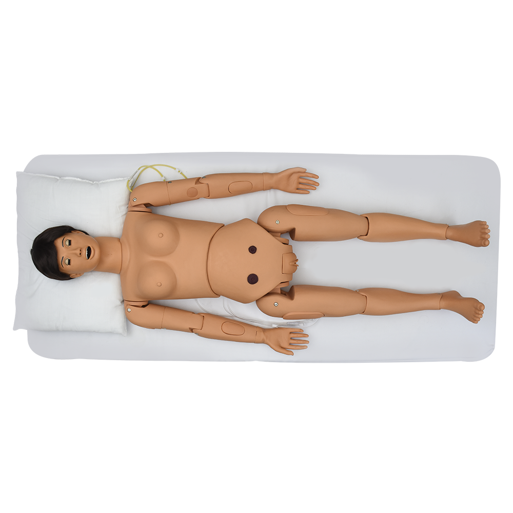 Maniquí femenino de enfermería multifuncional