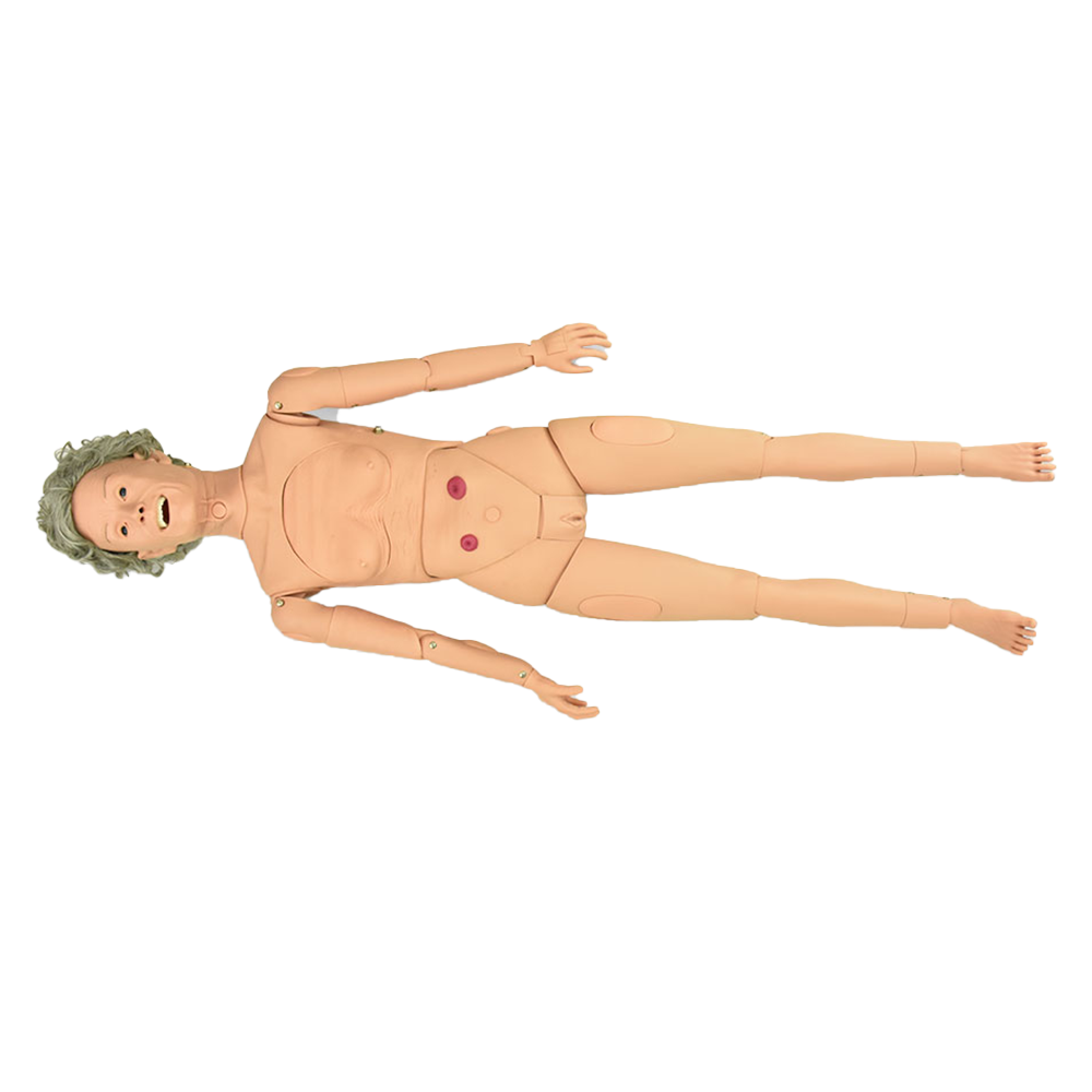 Maniquí multifuncional geriátrico (mujer)