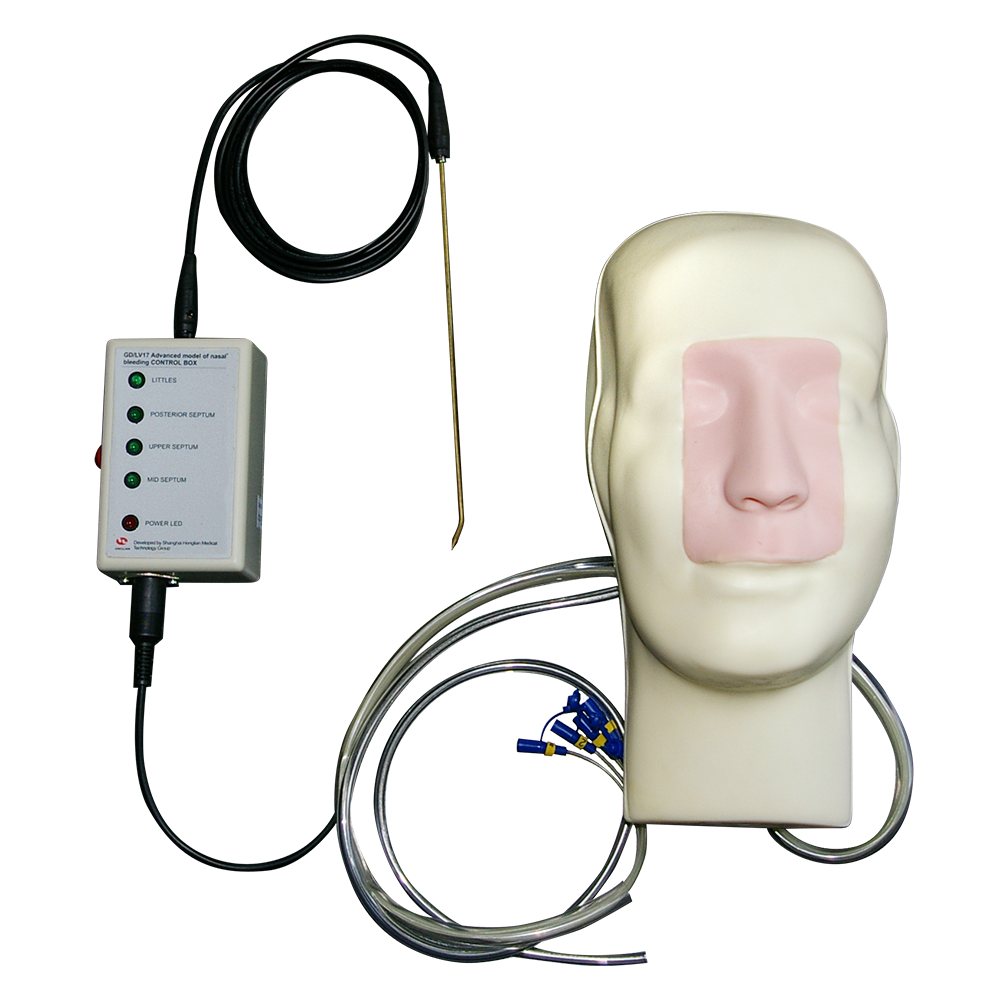 Simulador de hemorragia nasal
