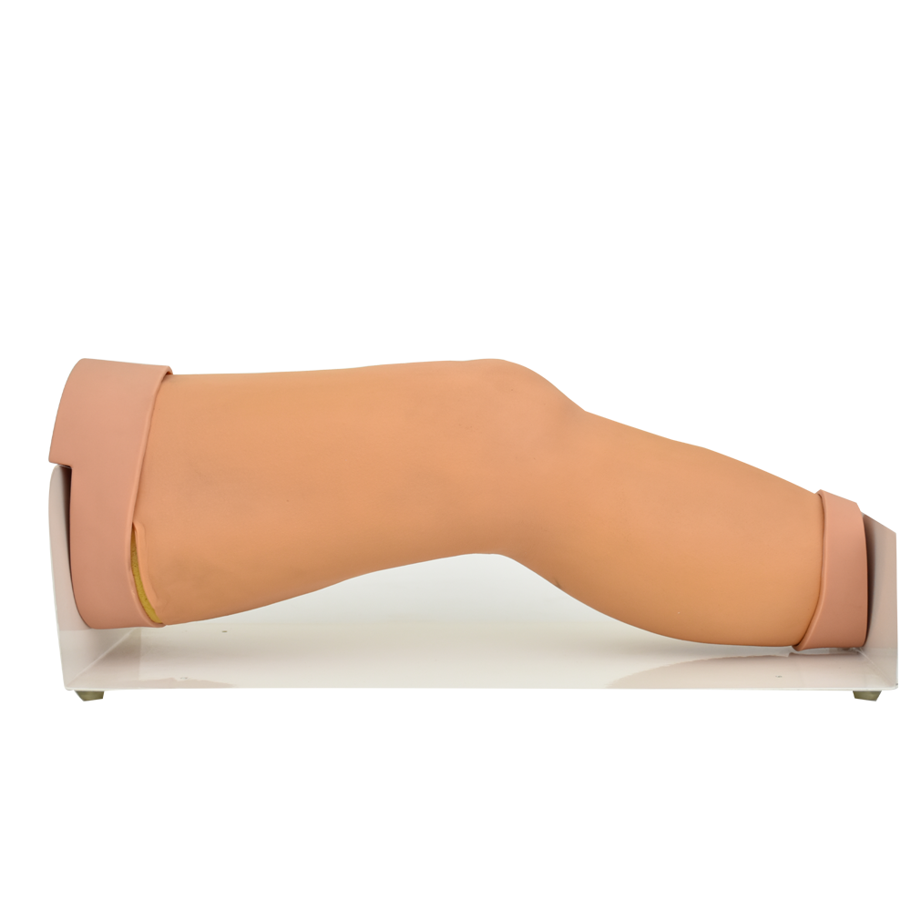 Simulador para realizar artroscopía de rodilla