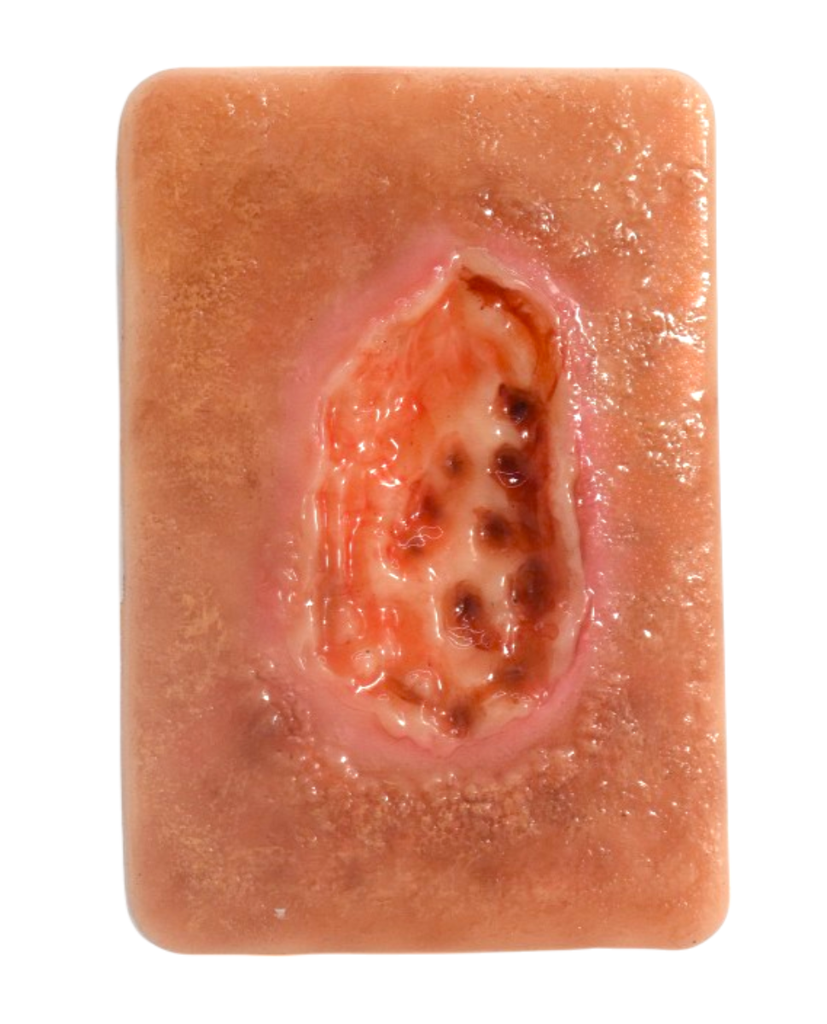 Simulador de tejido necrótico húmedo