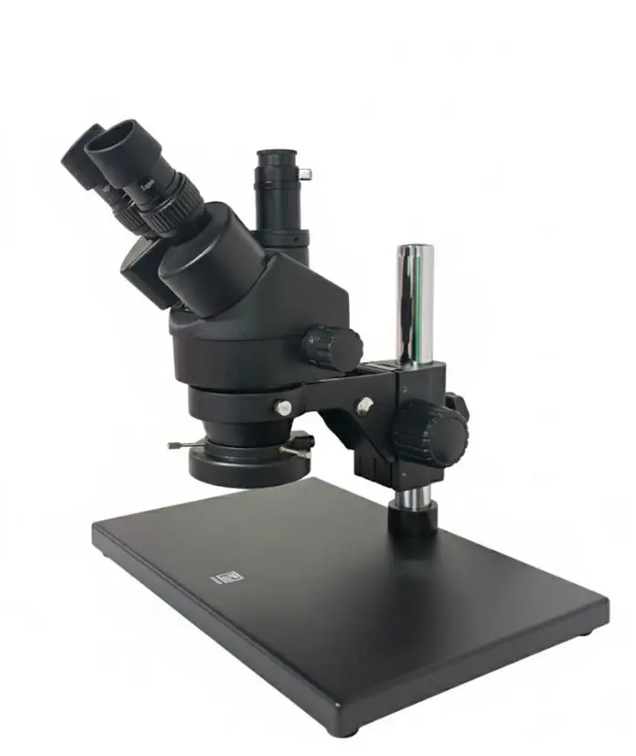 Microscopio estereo zoom para reparación de tarjetas electrónicas