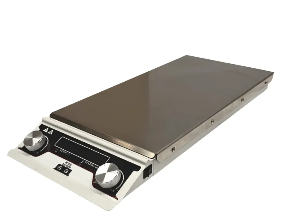 Agitador magnético con calentamiento para 8 posiciones