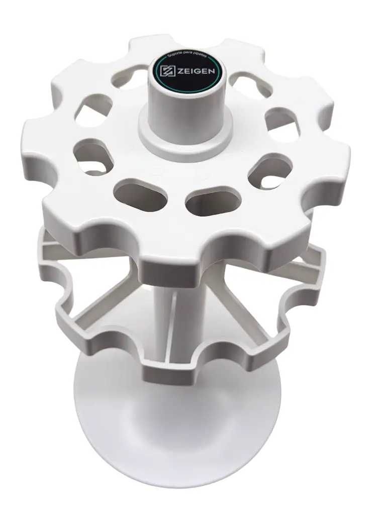 Soporte giratorio para pipetas 9 posiciones