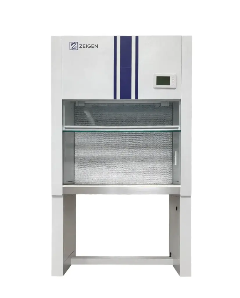 Campana de flujo laminar vertical. Clase de filtrado nivel 100 (Estandard Federal USA 209E)