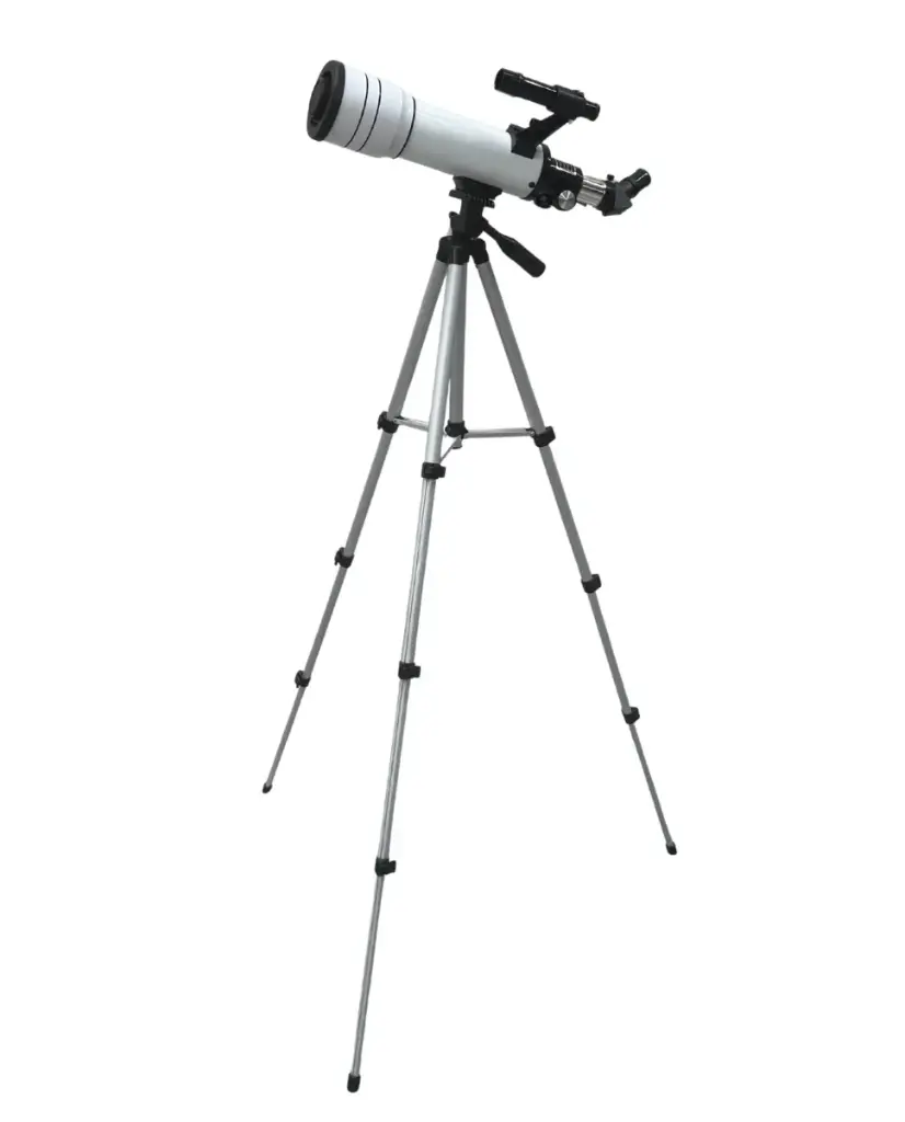 Telescopio infantil para la introducción al espacio