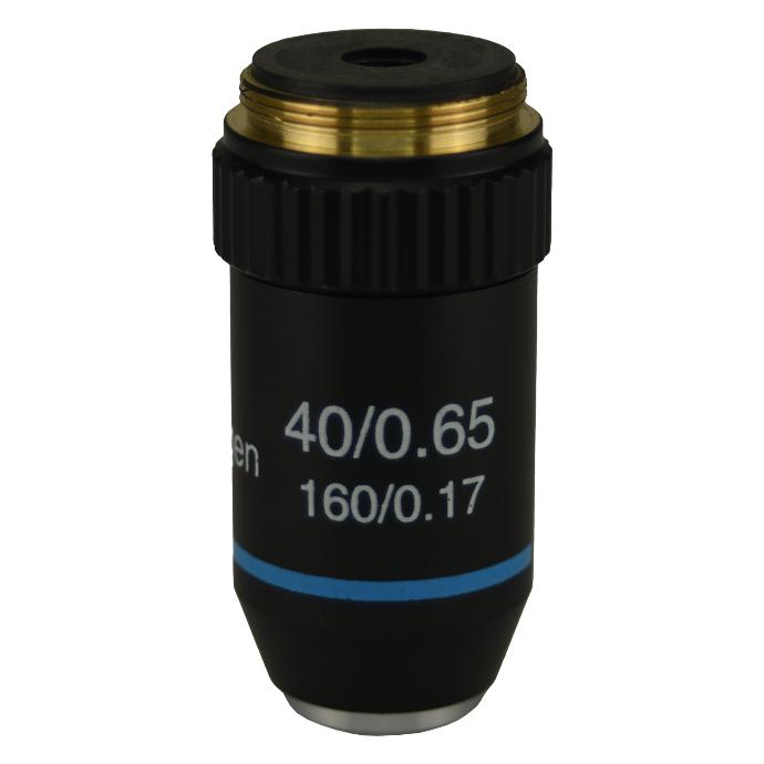 Objetivo acromático 40x