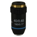 Objetivo acromático 40x