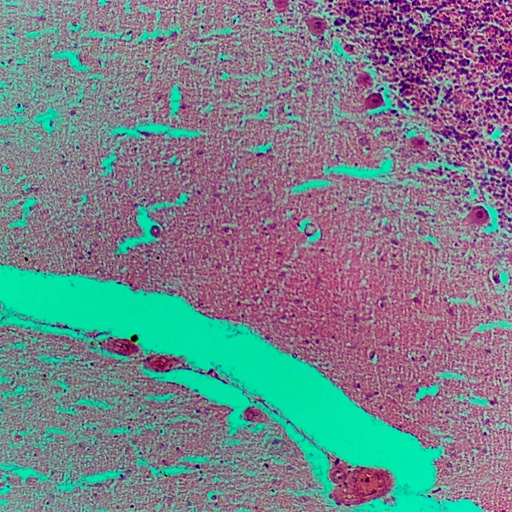 [PR-197] Preparación microscópica de cerebro de mamífero