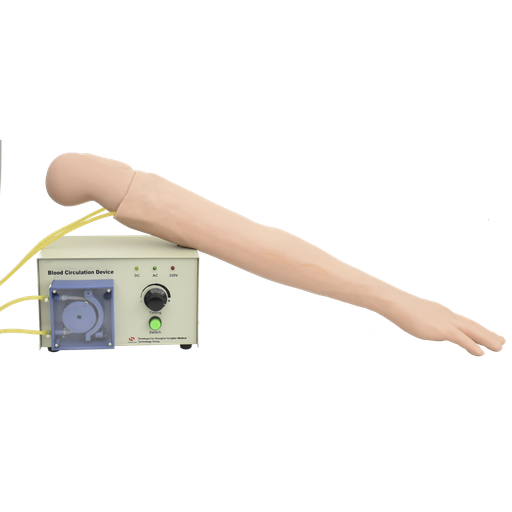 [BRA-INY-AVA] Brazo de entrenamiento avanzado para IV, con simulación de circulación sanguínea