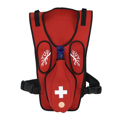 [VEST-HEM-ADU] Chaleco para entrenamiento maniobra Heimlich en adultos