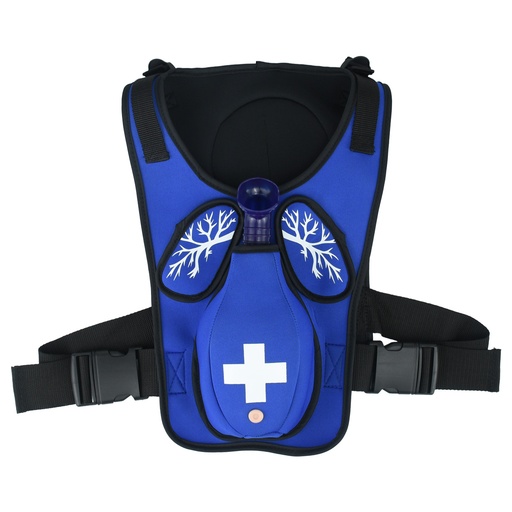 [VEST-HEM-INF] Chaleco para entrenamiento maniobra Heimlich en infantes