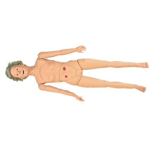 [MAN-ENF-GER-F] Maniquí multifuncional geriátrico (mujer)