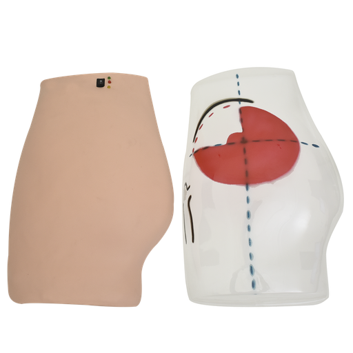 [SIM-INY-GLU-E] Simulador de inyección electrónico para los glúteos.