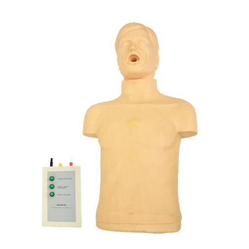 [TOR-RCP-169+] Maniquí de medio cuerpo para entrenamiento RCP y obstrucción.