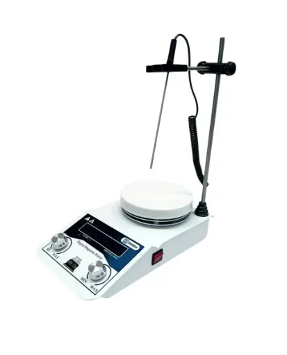 [AGI-CER-DIG-5L] Agitador magnético con placa de calentamiento de porcelana para hasta 5 litros