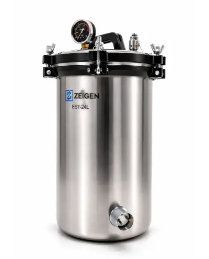 [EST-24L] Autoclave esterilizador eléctrica portatil de presión a vapor capacidad de 18 lts. (copia)